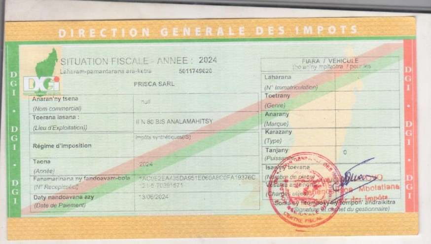 Carte Fiscale 1